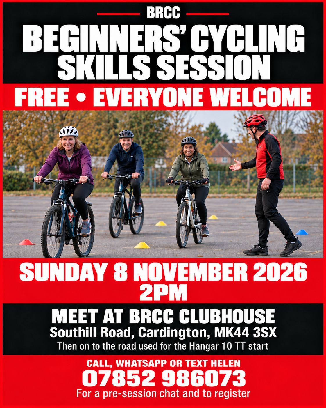Cycle Training at Bedfordshire Road Cycling Club