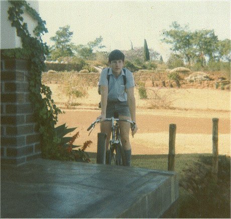 Back home from school in Zimbabwe