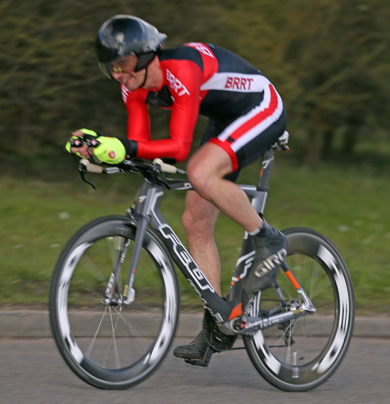 Cycling time trial in Bedfordshire