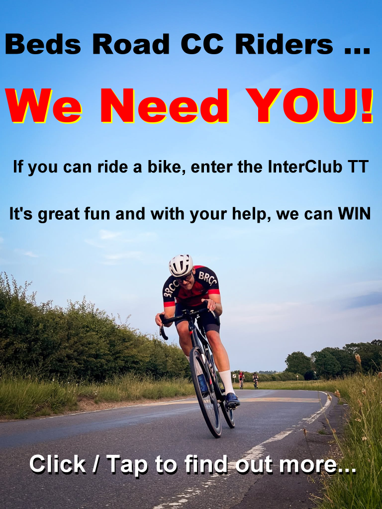 We need you to enter the inter-club TTs - we can win with your help!